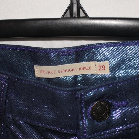 NWT Levi's Ribcage Candy Coated Straight Leg Jeans Size 29 x 29 - Picture 11 of 13